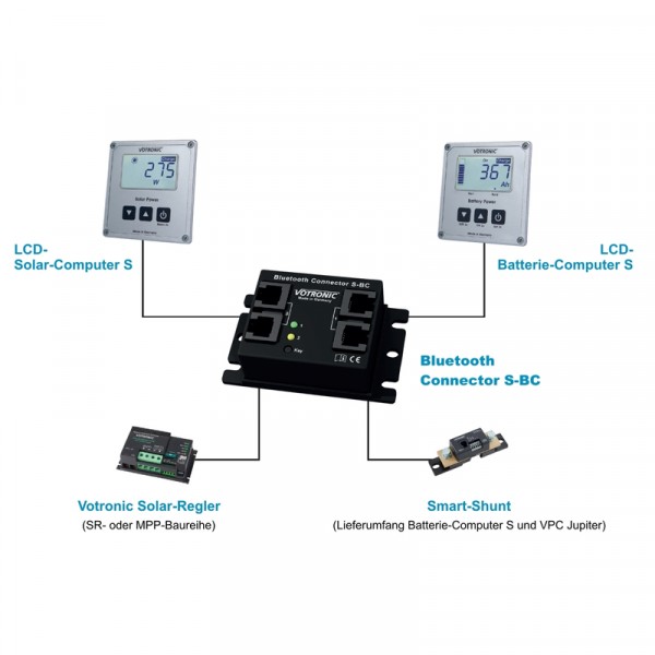 Votronic Bluetooth Connector S-BC - 1430 - MwSt.frei nach Paragr.12 ABS. 3 UStG